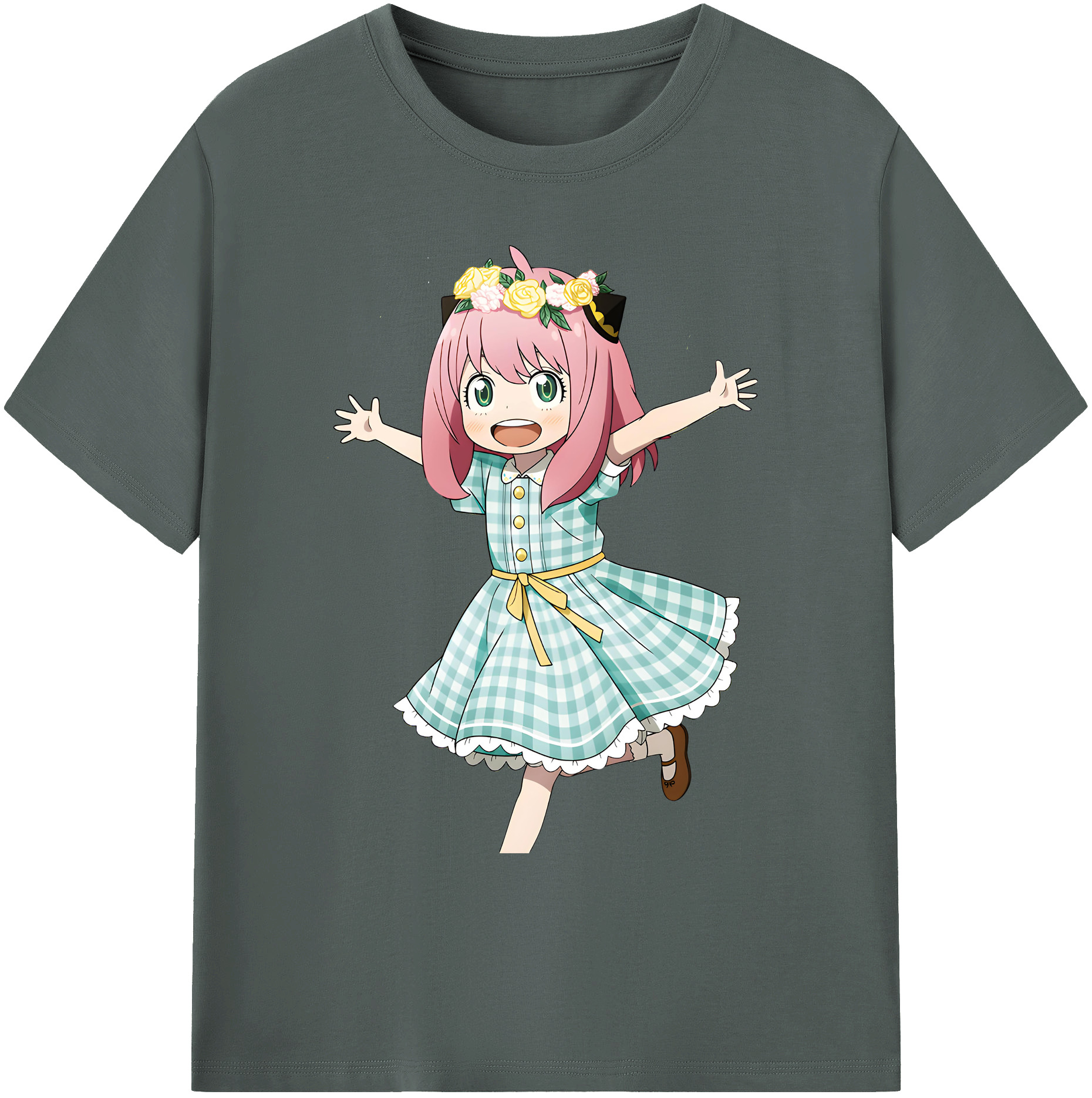 （画像用） SPY×FAMILY间谍家家酒 綿100％ メンズ半袖Tシャツ｜肌触りやわらか＆通気性
